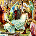 14th Station - Jesus is laid in the tomb